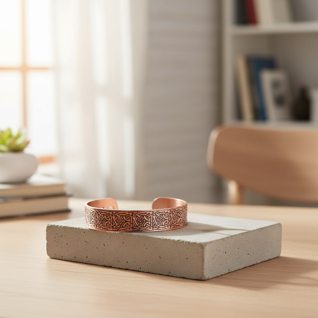 Calmi Tree™ | Tree of Life Copper Magnetic Cuff Bracelet for Men and Women