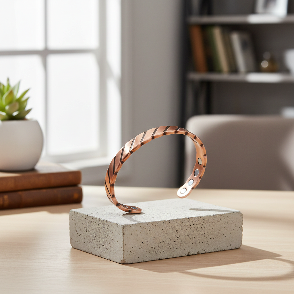 Calmi Tree™ | Tree of Life Copper Magnetic Cuff Bracelet for Men and Women